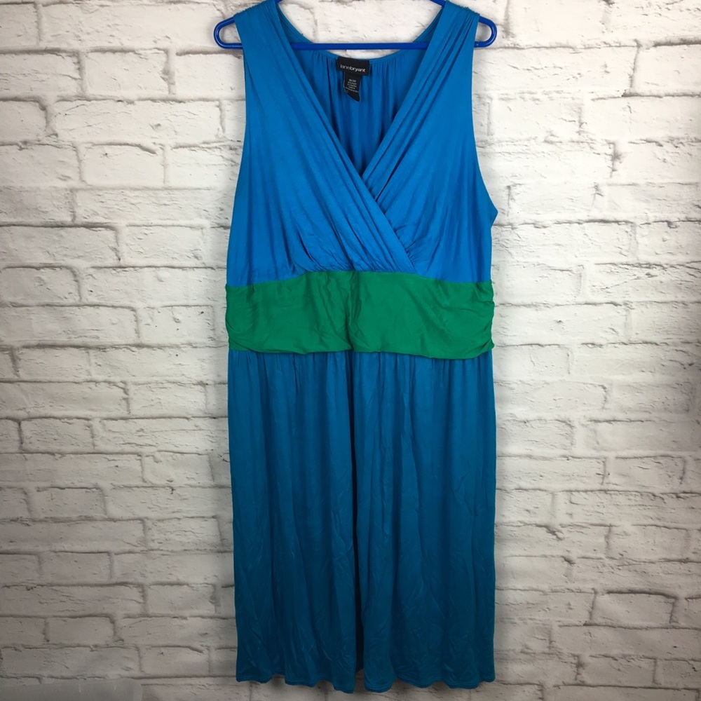 Lane Bryant dress a line 18/20 sleeveless D13